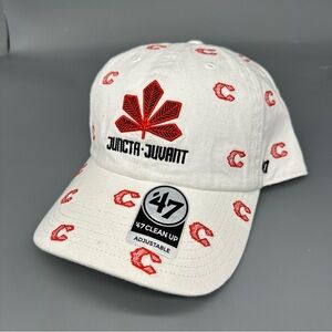 '47 Clean Up Cincinnati Reds 2023 City Connect Adjustable White Confetti Hat Cap